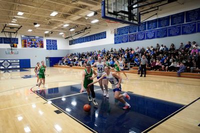 Even in Caitlin Clark's home state, girls high school basketball in decline. It thrives in this town