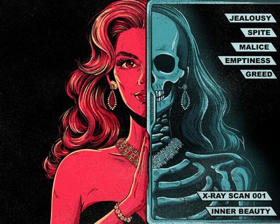 Can you become ugly if you have ugly thoughts?