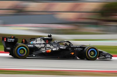 Norris: "Surreal" to see number 1 on my car as McLaren kicks off F1 2026 testing