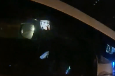 Motorway driver caught watching TV on phone in shocking video