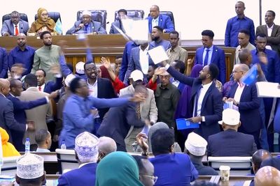 Chaos erupts in Somalia's parliament over proposed constitutional amendments