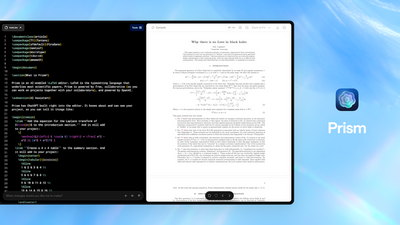 'We’re still early, but it’s clear that AI will play a meaningful role in how science advances': OpenAI launches free Prism app for scientific research