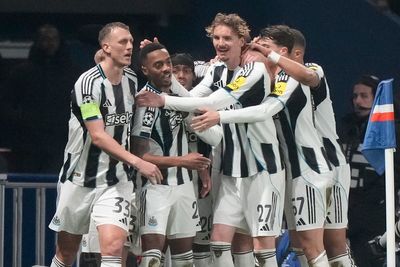 Newcastle denied last-16 spot as PSG draw sends them into Champions League play-offs