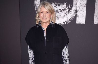 Martha Stewart wears make-up to the gym