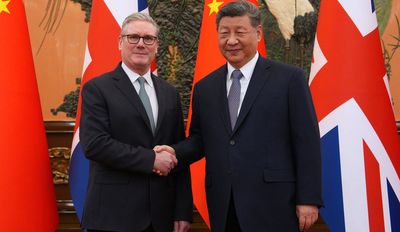 ‘Twists and turns’ in relationship between Britain and China don’t help us, Xi Jinping tells Keir Starmer