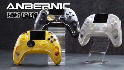 Retro gaming outfit unveils PC controller with built-in heart rate monitor — also features IPS screen, 1,000Hz polling, and six-axis gyroscope