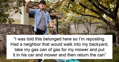 Guy Secretly Spots Neighbor Stealing Gas From His Back Porch, Sets Up A Trap The Thief Can’t Resist