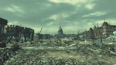 Fallout 3 artist was stopped by security after taking location scouting a little too seriously in Washington DC: "Turns out they don’t want you snooping around the buildings"