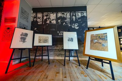 Unseen artwork by founding Beatles member to go on public display
