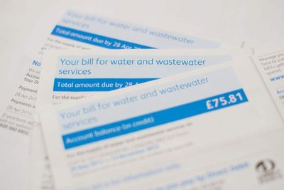 Household water bills to rise by average 5.4% from April
