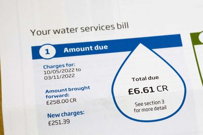 Millions of households face hike in water bills from April