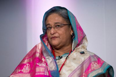 Bangladesh’s ousted leader Sheikh Hasina denounces upcoming election from exile