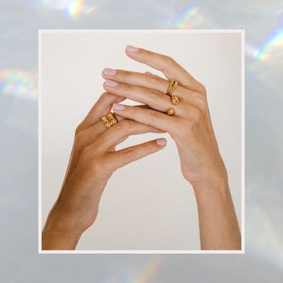 The Glass Nail Trend Is For Chrome Lovers, With a Minimalist Twist