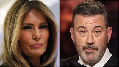 Jimmy Kimmel Calls Melania the 'Highest-Paid Actress' While Referencing her Marriage to Trump