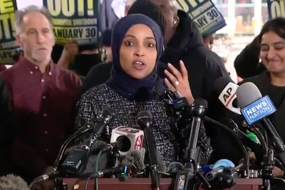 Ilhan Omar accuses Trump of having dementia and says president is ‘obsessed’ with her