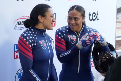 A pre-Olympic treat for the US women's bobsled and skeleton teams: They got their hair done