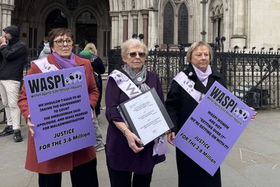 Fury as Waspi women denied compensation for second time by Government