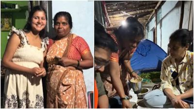 This video of a breakfast centre lady serving dinner for hungry travellers will make your day!