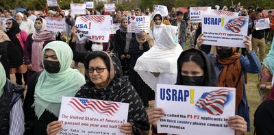 Afghan migrants stranded in Pakistan after the US suspends refugee resettlement