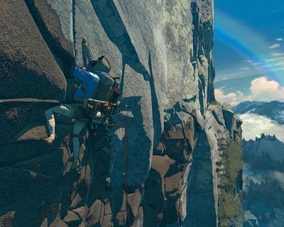 Cairn review – obsession, suffering and awe in a climbing game that hits exhausting new heights
