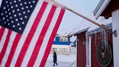 Greenland mayor issues warning to media after German comedian's US flag raising stunt