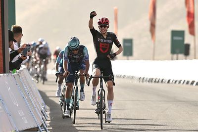 AlUla Tour stage 3: Yannis Voisard lunges late for victory in no-holds-barred summit finish battle
