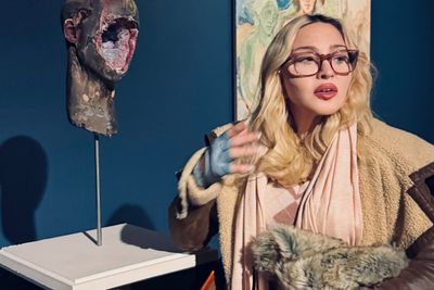 ‘I was watching an art show in a seaside town - then Madonna walked in’