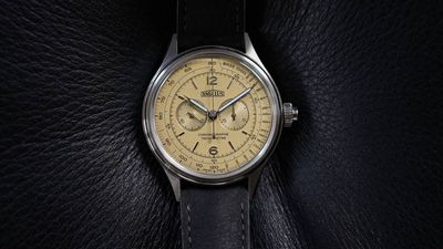 New Monochrome watch is a golden showstopper with a monopusher chronograph