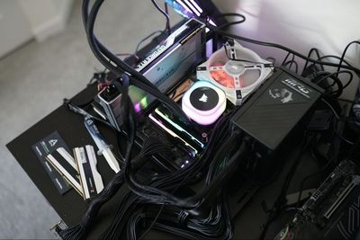 Here are the tools I use as Tom’s Hardware resident CPU reviewer — a cheap aluminum open bench, thermal paste wipes, platform-labeled external power buttons, and more