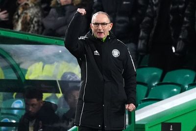 Martin O’Neill ‘delighted’ with display as Celtic seal play-off place