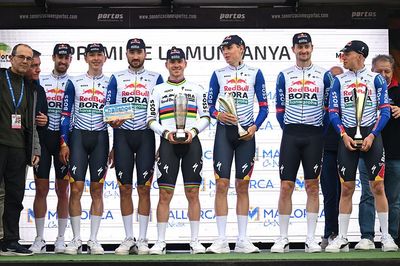 'We followed our pacing and we never panicked' - Remco Evenepoel hits ground running for new squad Red Bull-Bora-Hansgrohe with Mallorca team time trial victory