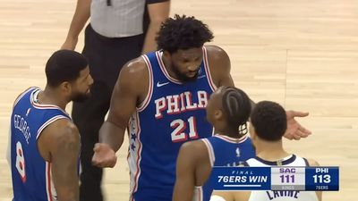 Tyrese Maxey Scores 40, Hits Game-Winner, Immediately Gets Admonished by Joel Embiid