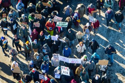 Minnesota ICE protests: Trump says DHS won’t intervene in ‘riots’ in Democratic-led cities as protesters march throughout US