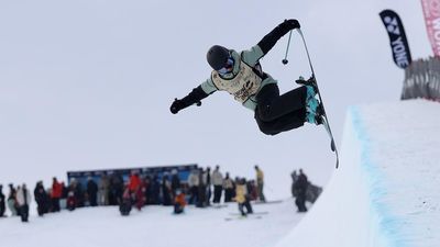 Halfpipe rookie Brown surges into Olympic medal mix
