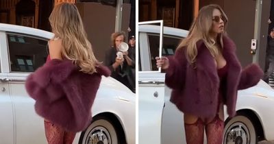 Sydney Sweeney Sparks Wild Reactions After Stepping Out In LA Wearing Only Lingerie