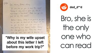 Husband’s Note To Wife Divides Internet, He Doesn’t Understand Why She’s Mad