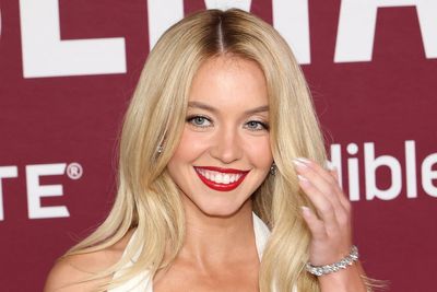 Sydney Sweeney says she’s not here ‘to talk about politics’ after being called ‘Maga Barbie’