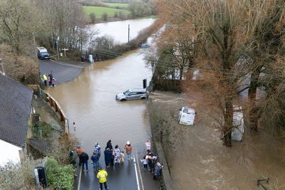 Met Office issues fresh rain warnings in parts of UK hit by Storm Chandra flooding