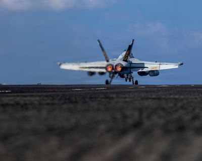 Trump says he believes Iran wants to make deal as he extols size of US ‘armada’