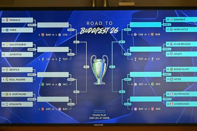Champions League knockout stage play-off draw confirmed as Real Madrid face Benfica rematch