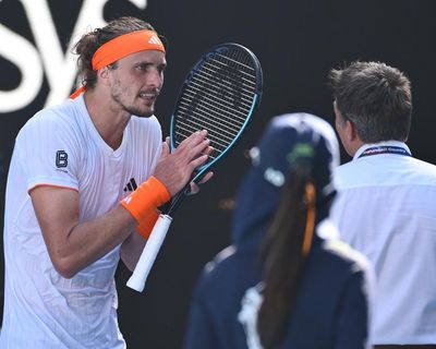 Alexander Zverev fumes over Alcaraz’s timeout for cramp in semi-final thriller