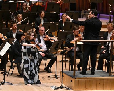 LSO/Treviño/ Kopatchinskaja review – he conducts with a coiled-spring muscularity