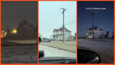 Porch light outside a house in Illinois is blinking ‘SOS’ in morse code but police are too afraid to enter