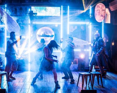 The Tempest review – Tim Crouch’s high-concept treatment roughs up the magic