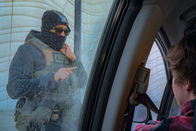 ‘We’re here to demoralize’: The Minneapolis residents tracking Trump ICE agents’ every move