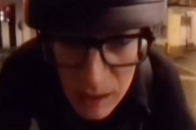 Jeremy Vine confronted by ‘Britain’s angriest cyclist’ in explicit tirade