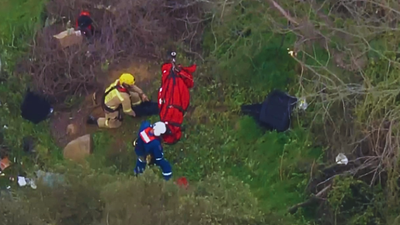 Harrowing rescue after woman’s car plunges 150 Feet off Mulholland Drive’s infamous ‘Dead Man’s Curve’