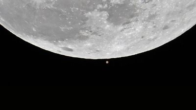 The Snow Moon will 'swallow' one of the brightest stars in the sky this weekend: Where and when to look