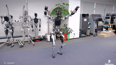 Watch awkward Chinese humanoid robot lay it all down on the dance floor