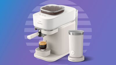 Think brewing coffee with fresh beans is too much hassle? The new Philips Baristina might just change your mind with its 'one swipe' system